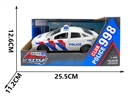 FRICTION POLICE CAR W/LIGHT & CAN OPEN THE DOOR