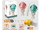 B/O SQUID W/LIGHT & MUSIC & CAN DANCE,3COLOURS