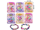 CRAFT BEADS SET,6ASST