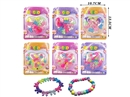 CRAFT BEADS SET,6ASST
