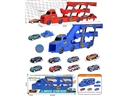 CATAPULT RAILCAR W/DIE-CAST CAR 3PCS