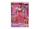 11.5"SOLID BODY DOLL W/ACCESSORIES