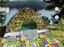 AUTOMATIC TENT + CUSHION