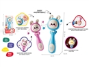 BABY RATTLE DRUM W/LIGHT & SOUND,2COLOURS
