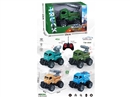 4-CHANNELS R/C MILITARY CAR W/LIGHT,4ASST（NOT INCLUDED BATTERY）