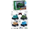 4-CHANNELS R/C MILITARY CAR W/LIGHT,4ASST（INCLUDED BATTERY）