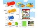 BUILDING BLOCKS 57PCS