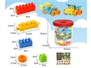 BUILDING BLOCKS 108PCS