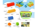 BUILDING BLOCKS 58PCS