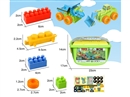 BUILDING BLOCKS 58PCS