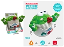 PLUSH SOOTHE FROG W/LIGHT & MUSIC（NOT INCLUDED BATTERY）