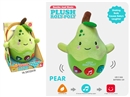 PLUSH SOOTHE PEAR W/LIGHT & MUSIC（NOT INCLUDED BATTERY）