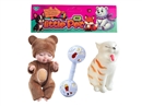 4.5"SOLID BODY DOLL W/VINYL TOYS