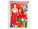 11"BLOW MOLD DOLL + 5"BLOW MOLD DOLL
