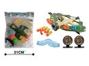 SOFT SHOOTING GUN SET & ARROW W/LIGHT