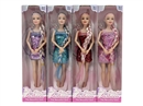 11"JOINTS BODY DOLL,4ASST