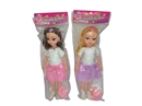 14"BLOW MOLD DOLL W/ACCESSORIES & MUSIC,2ASST