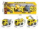 FRICTION CONSTRUCTION CAR W/MUSIC 3PCS