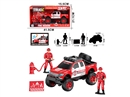 FRICTION TRUCK W/LIGHT & SOUND (INCLUDED BATTERY)