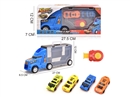 FREE WAY TRUCK W/DIE-CAST CAR 2PCS