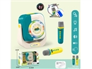 SPEAKER WITH DUAL MICROPHONES & BLUETOOTH, LIGHTAND MUSIC,USB CABLE