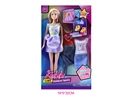 11.5"SOLID BODY DOLL W/ACCESSORIES