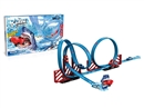 PULL BACK RAIL CAR SET W/PULL BACK CAR