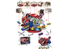 DISASSEMBLE MOTORCYCLE W/LIGHT & SOUND & SPRAY
