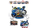 DISASSEMBLE MOTORCYCLE W/LIGHT & SOUND & SPRAY