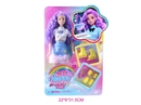 11.5"SOLID BODY DOLL W/ACCESSORIES