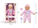 16"COTTON BODY DOLL W/4 SOUND IC & ACCESSORIES（INCLUDED 3*AG13 BATTERY）
