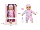 16"COTTON BODY DOLL W/4 SOUND IC & ACCESSORIES（INCLUDED 3*AG13 BATTERY）
