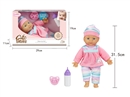 13"COTTON BODY DOLL W/ACCESSORIES