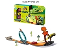 CATAPULT RAIL CAR W/FREE WAY CAR 1PCS