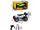 1:18 4-CHANNEL R/C CAR W/LIHGT & SPRAY(INCLUDE BATTERY),2COLOURS