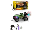 1:18 4-CHANNEL R/C CAR W/LIHGT & SPRAY(INCLUDE BATTERY),2COLOURS