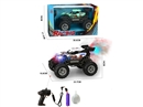 1:16 4-CHANNEL R/C CAR W/LIHGT & SPRAY(INCLUDE BATTERY),2COLOURS