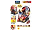 PARKING LOT W/LIGHT & SOUND & FREE WAY DIE-CAST CAR 2PCS（INCLUDE BATTERY）