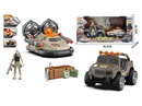 FRICTION MILITARY SET W/LIGHT & SOUND & FREE WAY CAR