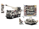FRICTION MILITARY SET W/LIGHT & SOUND & FREE WAY CAR