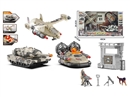 FREE WAY MILITARY SET W/LIGHT & SOUND