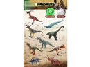 35CM VINYL COTTON DINOSAUR W/IC,9ASST（INCLUDED BATTERY）