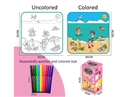 COLORING WASHABLE MAT