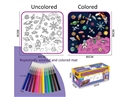 COLORING WASHABLE MAT