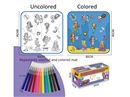 COLORING WASHABLE MAT