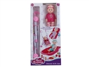 10"BLOW MOLD DOLL W/ACCESSORIES