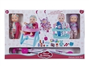 12"BLOW MOLD DOLL W/STROLLER & ACCESSORIES