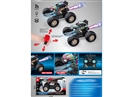1:16 7-CHANNEL R/C CAR W/SPRAY & LIGHT & WATCH,2COLOURS