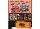 FRICTION TRUCK W/LIGHT & MUSIC & DIE-CAST CAR