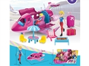 TRANSFORMABLE STORAGE PLANE SET W/ACCESSORIES